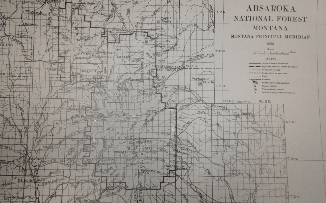 1925 crazy mountains trail highlight