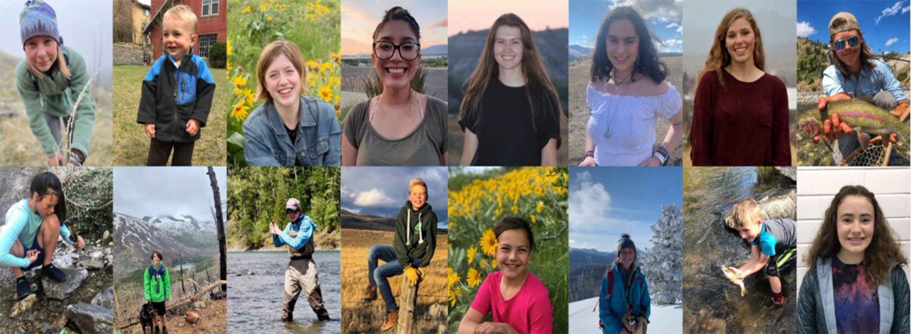 grid of montana youth climate case plaintiffs' portraits