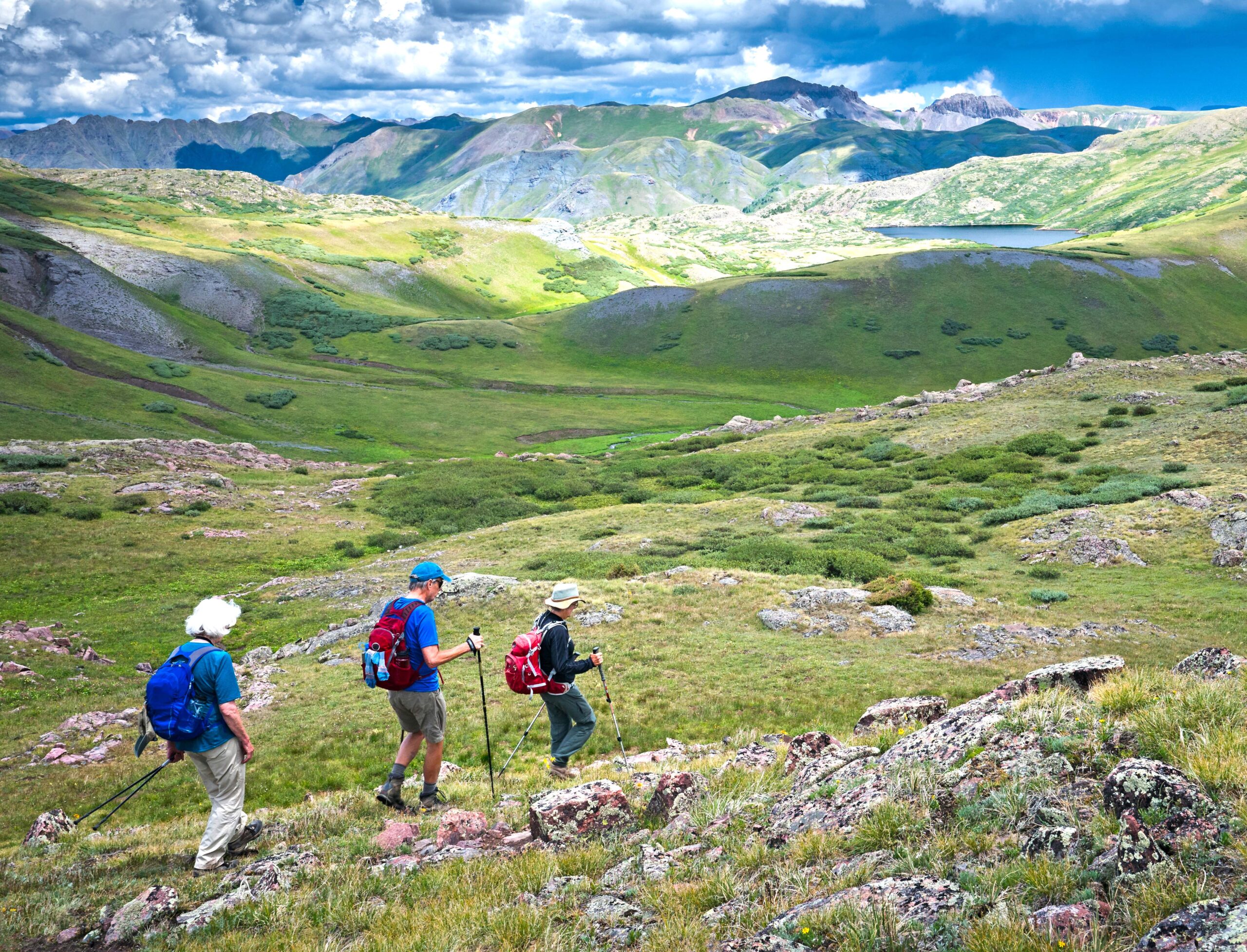 Hikers in Colorado